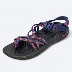 Chaco Z-Volv X2 Water Sport‎ Sandals Women's 10 Hiking Volcanic Purple Toe Loop